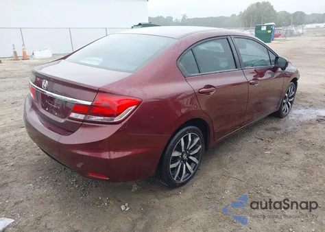 2015 Honda Civic Ex-L из США, поврежденный, VIN 19XFB2F91FE077904
